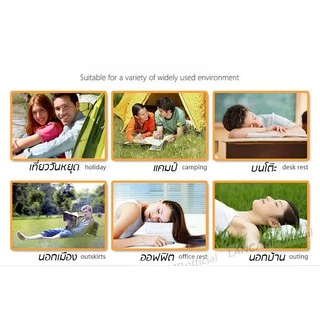 LANCAMP หมอนเป่าลม หมอนพองลม หมอนพกพา จำนวน1ใบ AIR NECK PILLOW