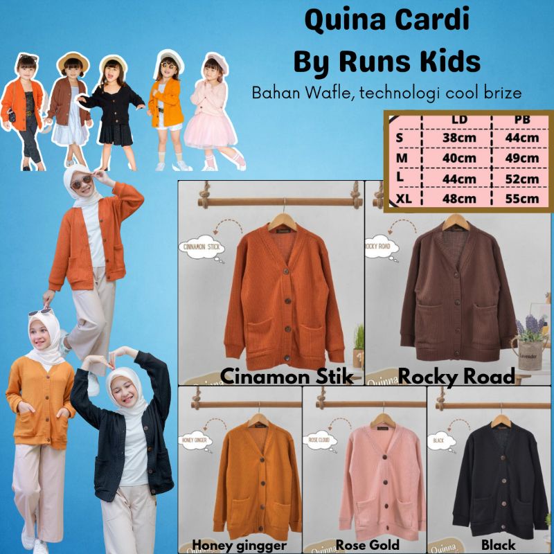 Lollypop cardi ขนาด 1-8 ปี quina cardi kids& 39;s คาร์ดิแกน