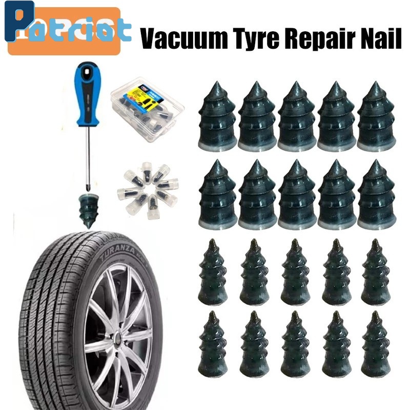 10Pcs/Box Motorcycle Vacuum Tyre Repair Nail / Self-tire Repair Tire Film  Nail / Tyre Repair Rubber Nails Tires Accessories | Shopee Thailand