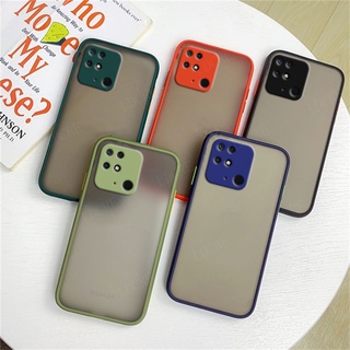 เคสกันกล้อง Redmi 10C เคสกันกระแทก ขอบสี กันกล้อง