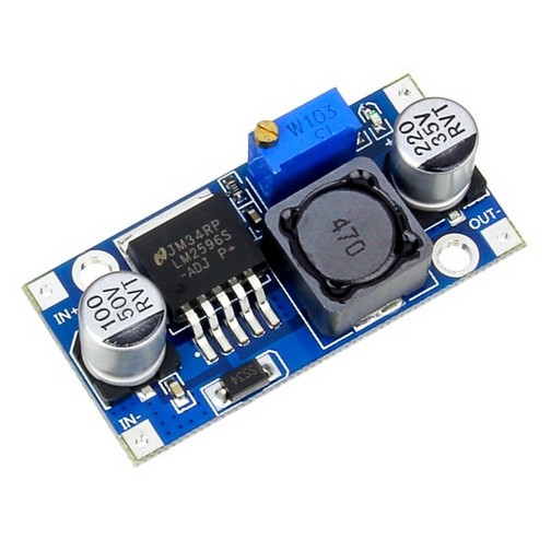 DC to DC Step Down LM2596S  เป็นโมดูล DC-DC Converter แบบ Step Down