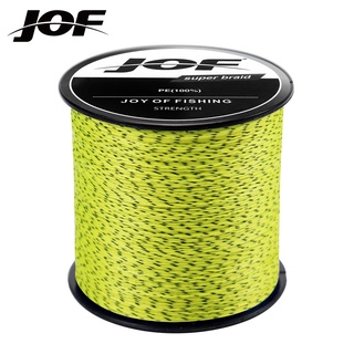 JOF Fishing GEAR สายเอ็นตกปลา PE แบบถัก 8 เส้น 300 เมตร 8 ชิ้น สําหรับปลาคาร์พ