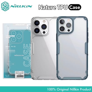 เคสใส กันกระแทก สำหรับ IPhone 14/14 Pro/14 Max/14 Pro Max ขอบนิ่ม หลังแข็ง NILLKIN Nature TPU Pro