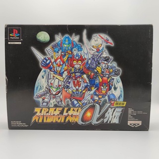 Super Robot Taisen Alpha Gaiden [Limited Edition] ของแท้ PlayStation [PS1] ของแถมครบ ขาดแผ่นเกม กล่องนอก สภาพปานกลาง