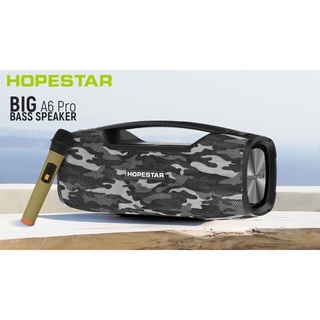 ▩New2020 Hopestar A6 Pro ลำโพงบลูทูธ ของแท้ 100%! เป็นที่นิยม/เสียงร็อค/เสียงเบส ได้3โหมด(แถมไมโครโฟน wireless)