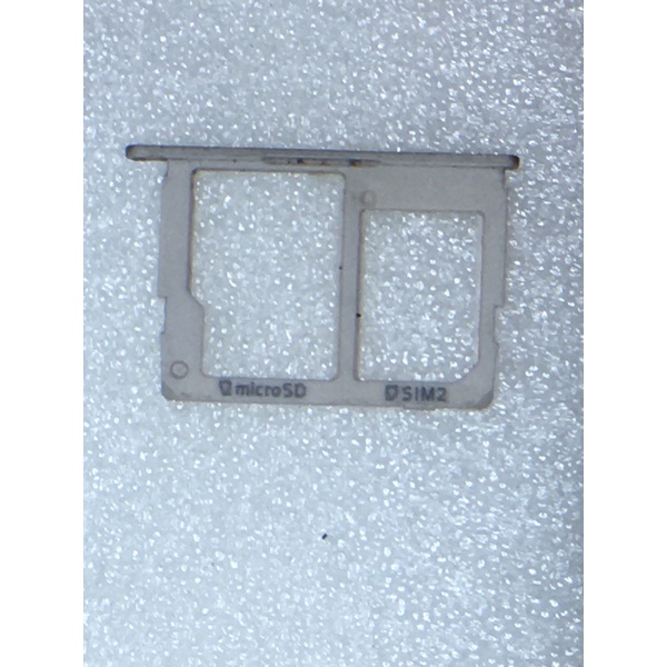 ถาดซิม/ล็อคซิม/สล็อตซิม 2 และผู้ถือ micro sd samsung j5prime/ j7prime/ g570y/ g610f copot ดั้งเดิม