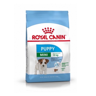 Royal Canin MINI PUPPY 2 kg อาหารลูกสุนัขพันธุ์เล็ก อายุ 2-10 เดือน แบบเม็ด ขนาด 2 kg