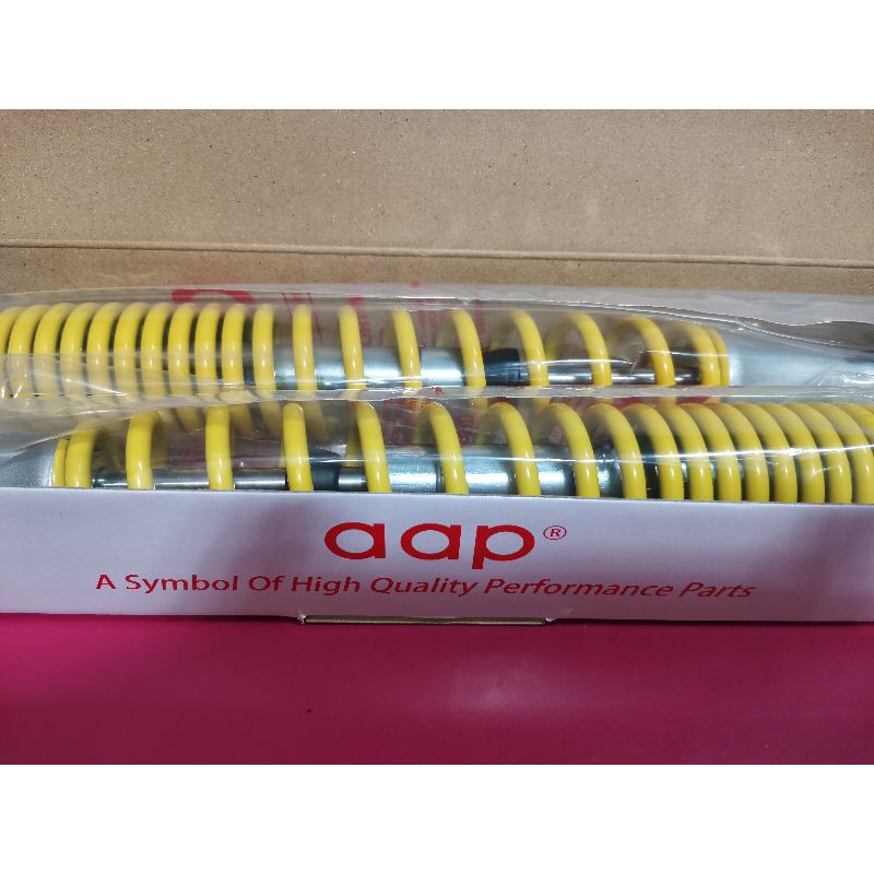 โช้คอัพ AAP (1 ชุด) Honda Wave 100R (สีเหลือง)