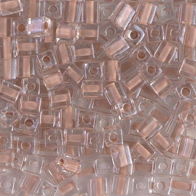 Square 4mm # 215 ลูกปัดแก้ว Miyuki Beads ทรงสี่เหลี่ยม เม็ดบีด