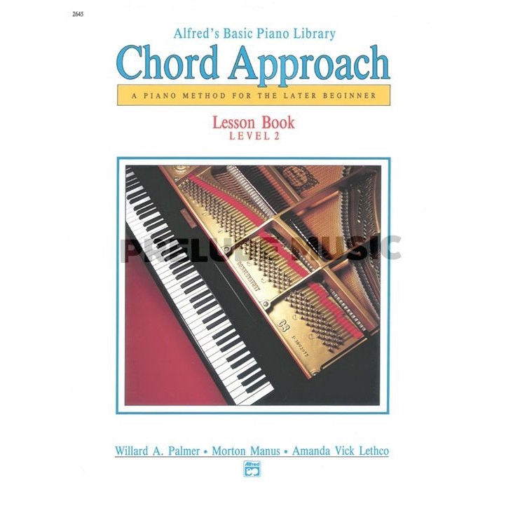 Alfred's Basic Piano: Chord Approach Lesson Book 2 (00-2645)