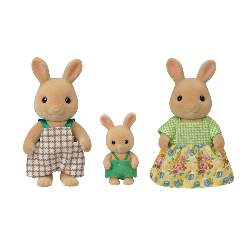 ตุ๊กตาครอบครัวกระต่ายซันนี่ เบบี้กระต่าย ซิลวาเนียนแท้ Sunny Rabbit ...