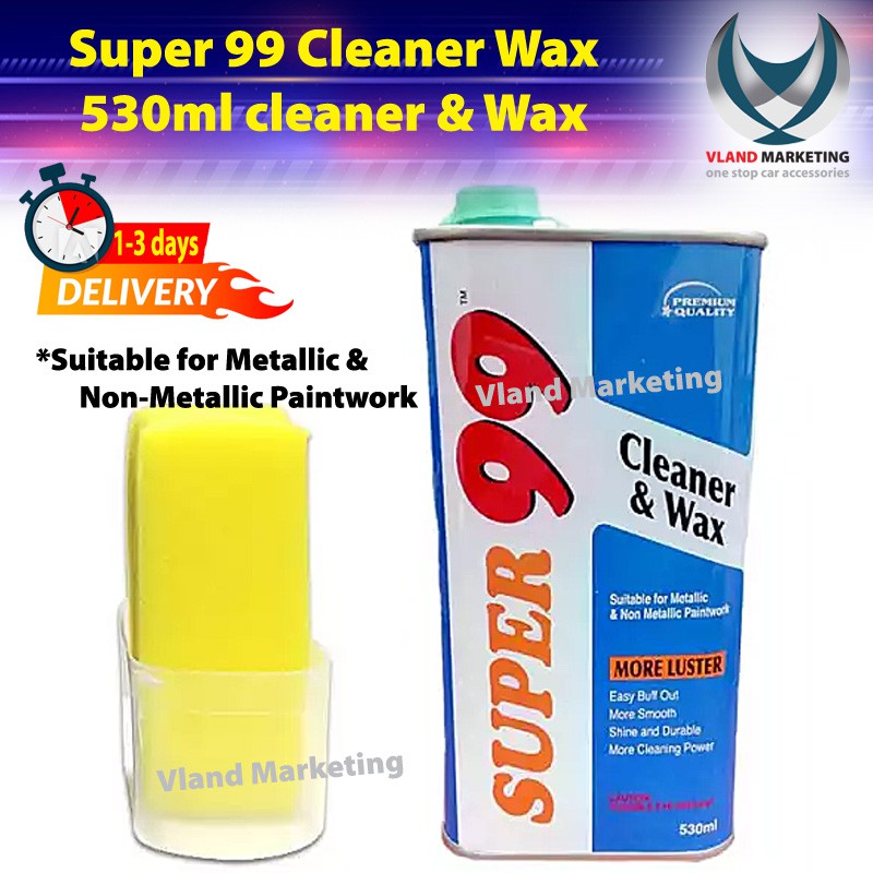 Super 99 Luster Cleaner Wax 530ml น้ํายาทําความสะอาด & แว็กซ์