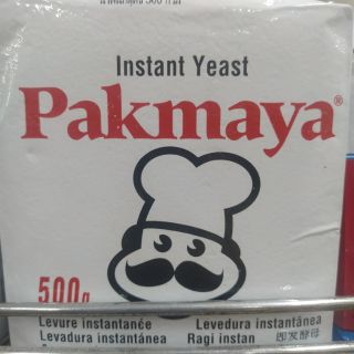 Pakmaya Red Instant Yeast พัคมายา ยีสต์แห้ง น้ำหนัก 500g