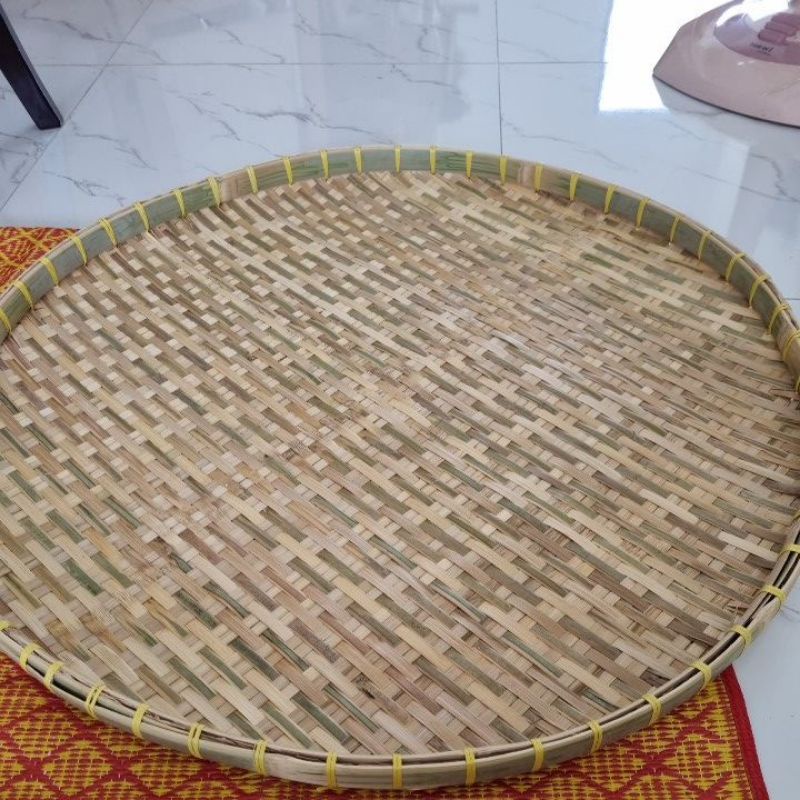 กระด้งถี่ใหญ่เย็บขอบแน่นก้นตรง67ซม. - รูปที่ 7