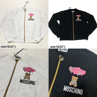 SALE!! Moschino jacket hoodie เสื้อกันหนาว เสื้อแขนยาว มอสชิโน่ หมี ถือลูกโป่ง น่ารัก ฮู้ด ของแท้ ส่งฟรี EMS ทั้งร้าน