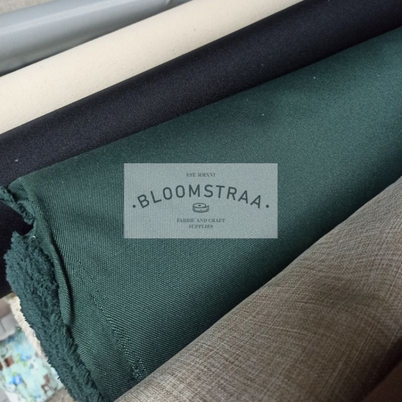 HIJAU Cordura วัสดุ 600D ขวด Cordura สีเขียว 600 x 600 D โพลีเอสเตอร์ Cordura 0.5m