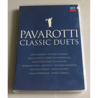 ดีวีดีคอนเสิร์ต ของแท้ ลิขสิทธิ์ มือ 2 สภาพดี...ราคา 329 บาท “Luciano Pavarotti” คอนเสิร์ต “Pavarotti : Classic Duets”