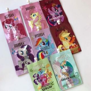 พร้อมส่ง]] MILLE x MY LITTLE PONY COLLECTION
ในรูปแบบซอง ขนาดพกพา และราคาสุดคุ้ม!