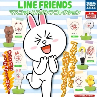 *พร้อมส่ง* กาชาปอง โมเดล ไลน์ เฟรนด์  Line Friend งานญี่ปุ่นแท้ มือ 1