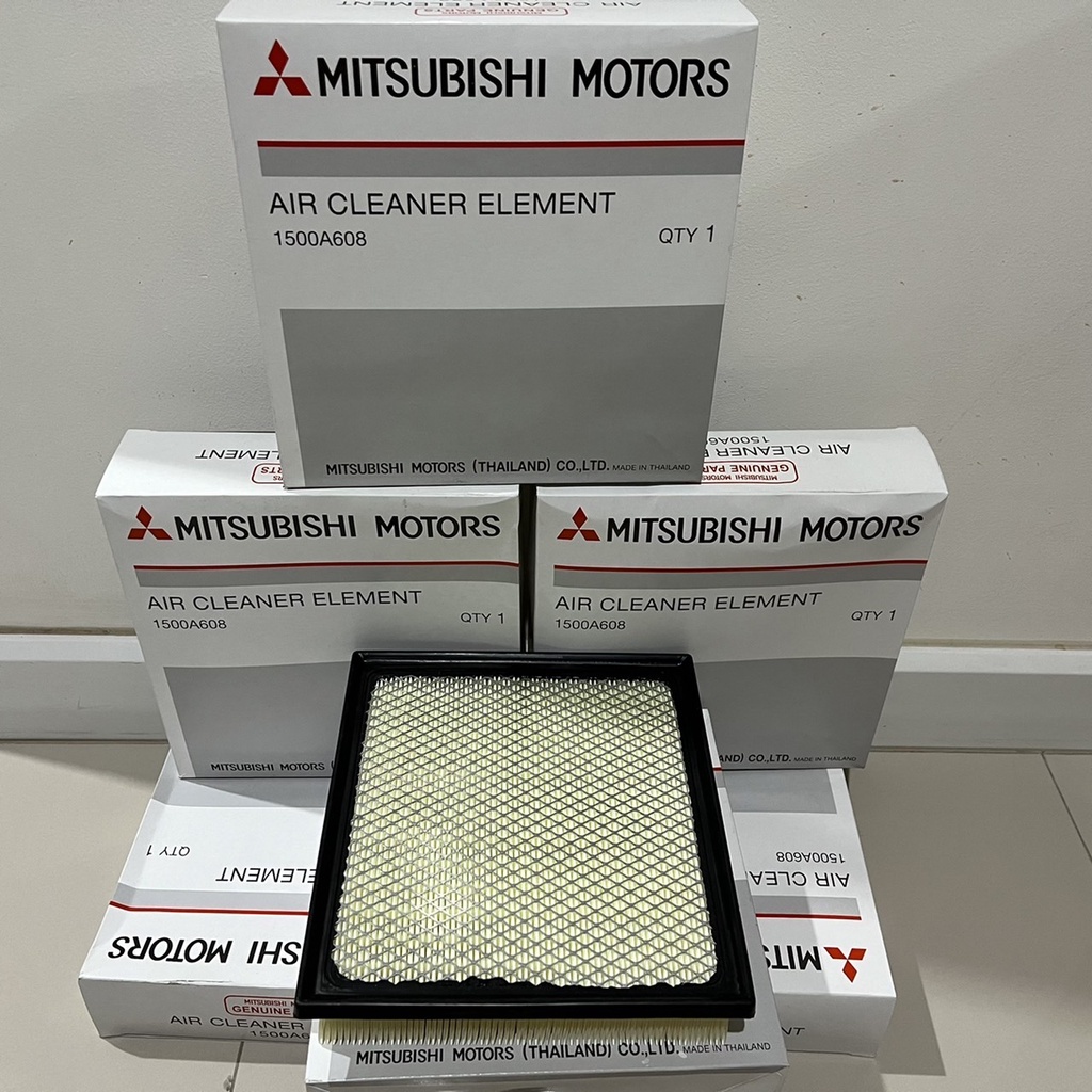 [ใหม่]OEM 1500A608  MITSUBISHI แท้เบิกศูนย์.กรองอากาศ All New Triton, Pajero ปี 2015-2020