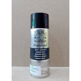 สเปรย์เคลือบภาพ Matt Varnish Winsor &amp; Newton วินเซอร์แอนด์นิวตัน 400 ml.