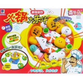 (dango)เกมหม้อสุกี้ คีบสนุก ลูกชิ้นกระดุกกระดิก จับเวลา แข่งกันคีบ ใครได้เยอะกว่าชนะ (fishcake)