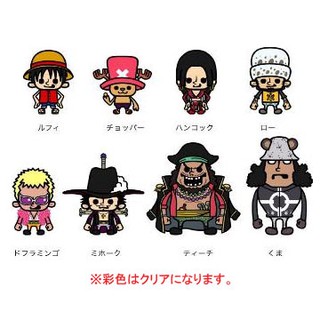 พวงกุญแจ ONE PIECE x PansonWorks Clear Mascot Holder Chain