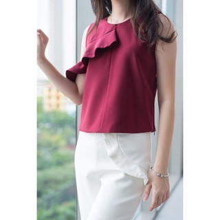 Aline Top : Red Wine