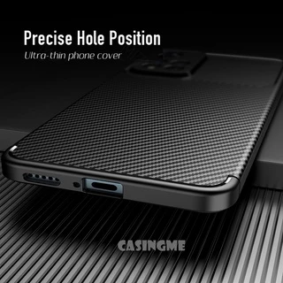 เคสโทรศัพท์คาร์บอนไฟเบอร์ แบบนิ่ม กันกระแทก สําหรับ Xiaomi Redmi Note 11 11Pro Note11 11T Pro Plus + 4G 5G