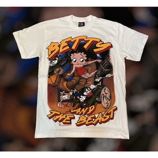 เสื้อยืด ลาย BETTY BOOP สไตส์วินเทจ