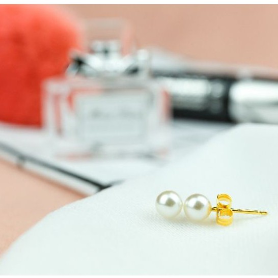 ต่างหูสำหรับผิวแพ้ง่ายและเด็ก นำเข้าจากU.S.A ต่างหู ตุ้มหู ต่างหูออกงาน ต่างหูมุก เครื่องประดับ nooy