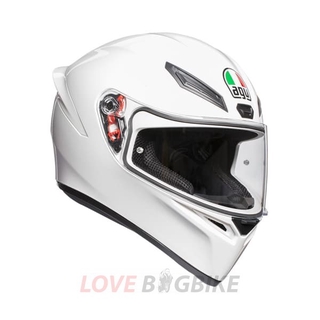 AGV K-1 PEARL WHITE (ขาวเงา)