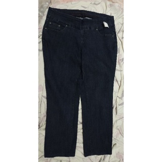 กางเกงยีนส์เอวยืดแบรนด์JAG Jeans สีเข้มขากระบอก#95#