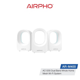 Whole-Home Mesh Airpho (AR-M400) Wireless AC1200 Dual Band (Pack 3)