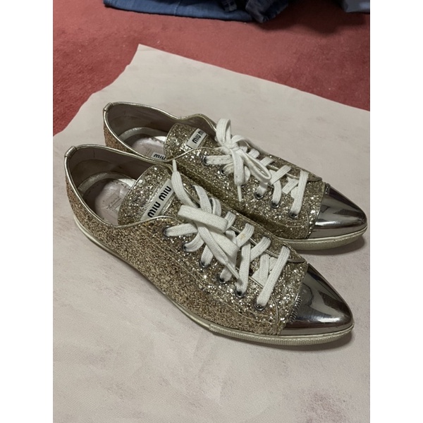 รองเท้า miumiu size 37 ของแท้