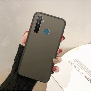 เคสมือถือ Case Realme C3 เคสเรียวมี เคสกันกระแทก ปุ่มสีผิวด้านขอบนิ่มหลังแข็ง เรียวมี c3 ( สินค้าพร้อมส่งจากไทย)