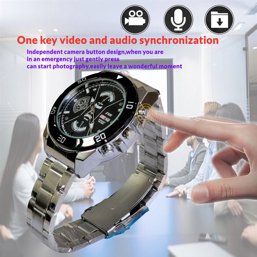เลนส์กล้อง1080P HD Mini Camera Night Vision Small Cam Sports Lens DV ...
