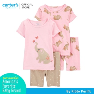 Carters Girl 4PC ELEPHANT ชุด set 4 ชิ้น พิมพ์ลาย สำหรับเด็กผู้หญิง