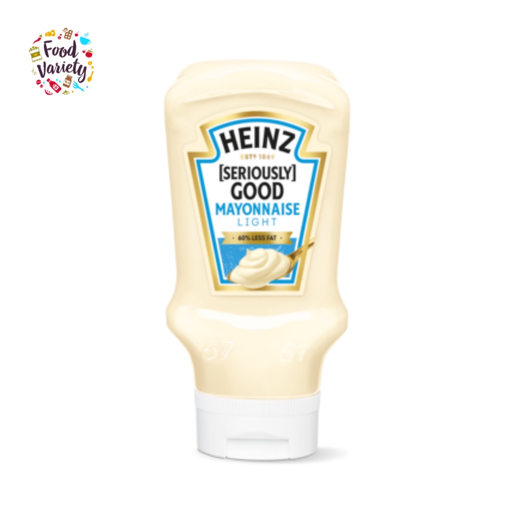 [BestBefore-09Nov2024] Heinz Light Mayonnaise 400ml ไฮนซ์ มายองเนสไขมันต่ำ 400ml