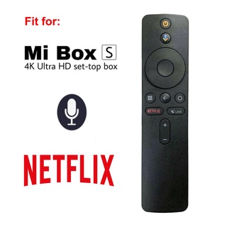 ใหม่ XMRM-006 กล่องรับสัญญาณสมาร์ททีวี บลูทูธ ควบคุมด้วยเสียง RF สําหรับ Xiaomi MI Box S MDZ-22-AB