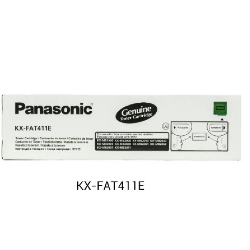 ตลับหมึกของแท้ สำหรับเครื่องโทรสาร Panasonic รุ่น KX-FAT411E