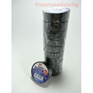 เทปพันสายไฟ สีดำ ยี่ห้อ 3M 1ม้วน!!! เทปดำ