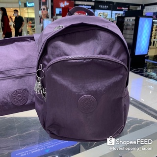 แท้💯% กระเป๋าเป้คิปลิ้งค์ Kipling สีม่วงสวยงาม ของแท้ ของใหม่ พร้อมส่ง รูปถ่ายใบจริงค่ะ 💓✨