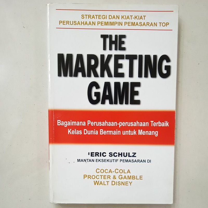 หนังสือ The MARKETING GAME Original โดย ERIC SCHULZ