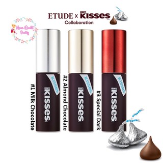 Etude X HERSHEYS KISSES Choco Mousse Tint 4g Hershey Kisses อีทูดี้ ลิปทิ้นท์เฮอชี่ มูสทินท์