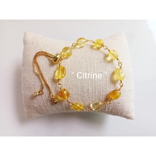 ข้อมือฟรีฟอม"CITRINE"ซิทรีน