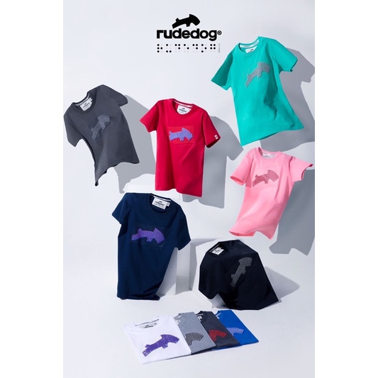 🔥ลดล้างสตอก Rudedog  Braille เสื้อยืด ของแท้