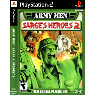 แผ่นเกมส์ Army Men  Sarges Heroes 2  PS2 Playstation2 คุณภาพสูง ราคาถูก