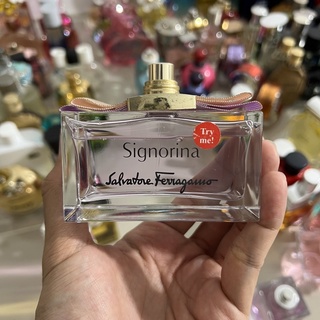 น้ำหอม SalvatoreFerragamo Signorina EDT 100 ML 💯%