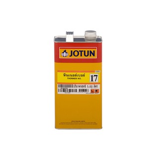 ทินเนอร์ JOTUN #17 5L น้ำยาและตัวทำละลาย น้ำยาเฉพาะทาง วัสดุก่อสร้าง JOTUN 5L #17 THINNER